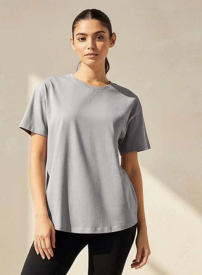 Kappa Women Logo Embroidered T shirt