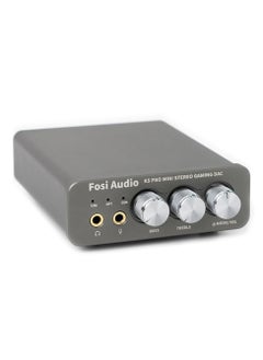 K5 PRO USB Gaming DAC With Microphone Headphone Amplifier Mini Audio DAC for PS5 Desktop Powered Active Speakers