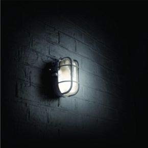 Homenique Set of 2 Waterproof Outdoor Bulkhead Wall Spot Light for OfficesHome Uses Bulb Not Included 20X10X9 cm - Image 2