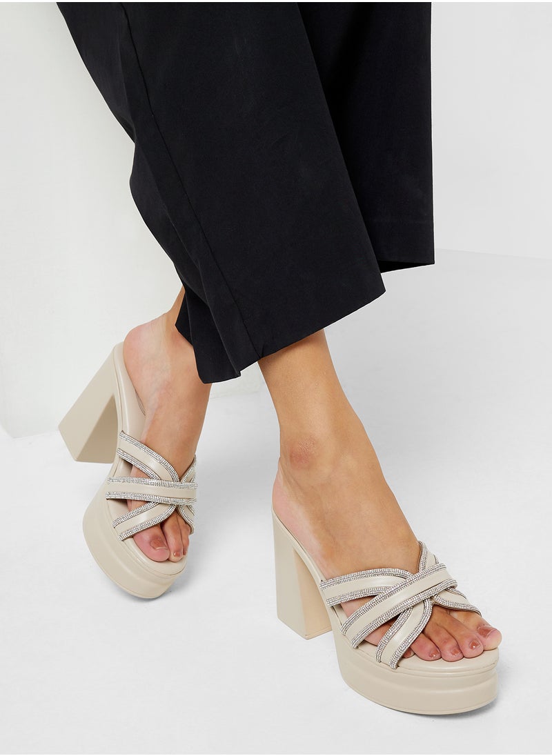 BR Platform Diamante Sandal  - Image 5