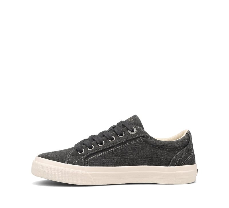 Taos Plim Soul Women's Sneaker-Stylish Platform Sneaker with Curves & Pods Removable Footbed, Arch Support, Classic Design for Everyday Fashion, All Day Comfort Charcoal Wash Canvas 7.5 (M) US - Image 2