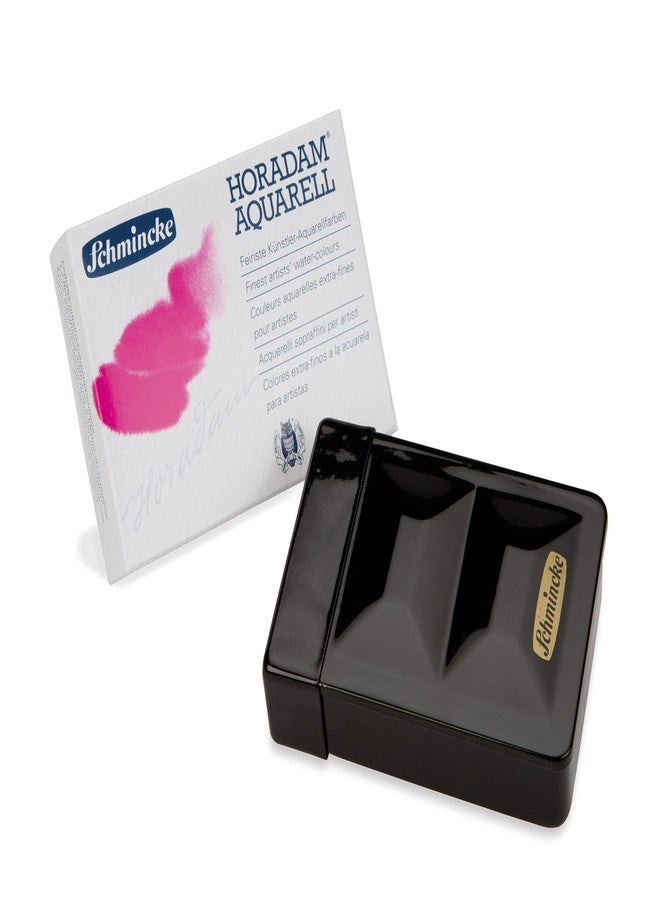 Schmincke Horadam Aquarell Half-Pan Paint Metal Set with Water Container, Set of 8 Colors (74408097) - Image 2