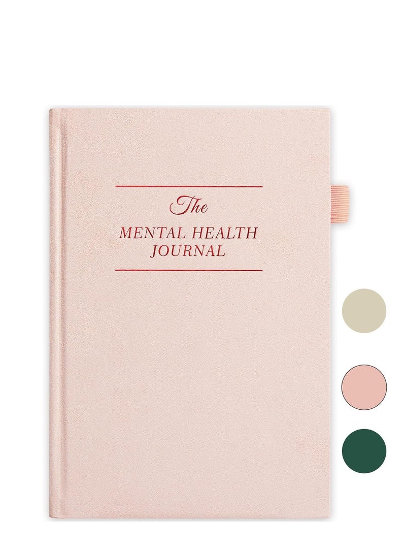 Daily Self Care Journal for Women - A5, Wellness Journal with Prompts - Goal Journal for Happiness,Mindfulness,Productivity & Personal Development - Reduce Stress & Improve Mental Health - Pink
