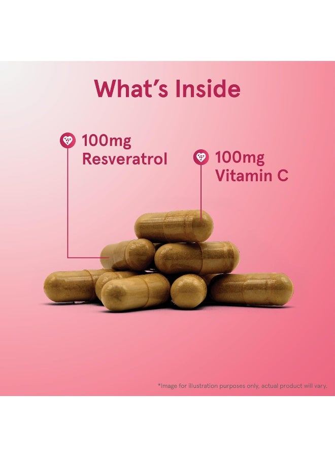 jarrow formulas Resveratrol 100 Mg - 60 Veggie Caps - Image 3