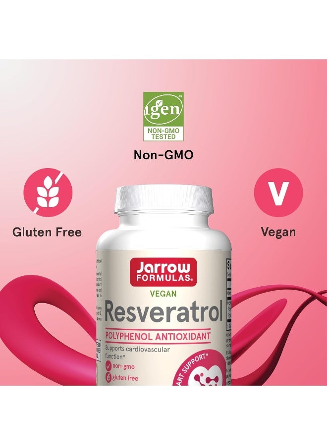 jarrow formulas Resveratrol 100 Mg - 60 Veggie Caps - Image 5