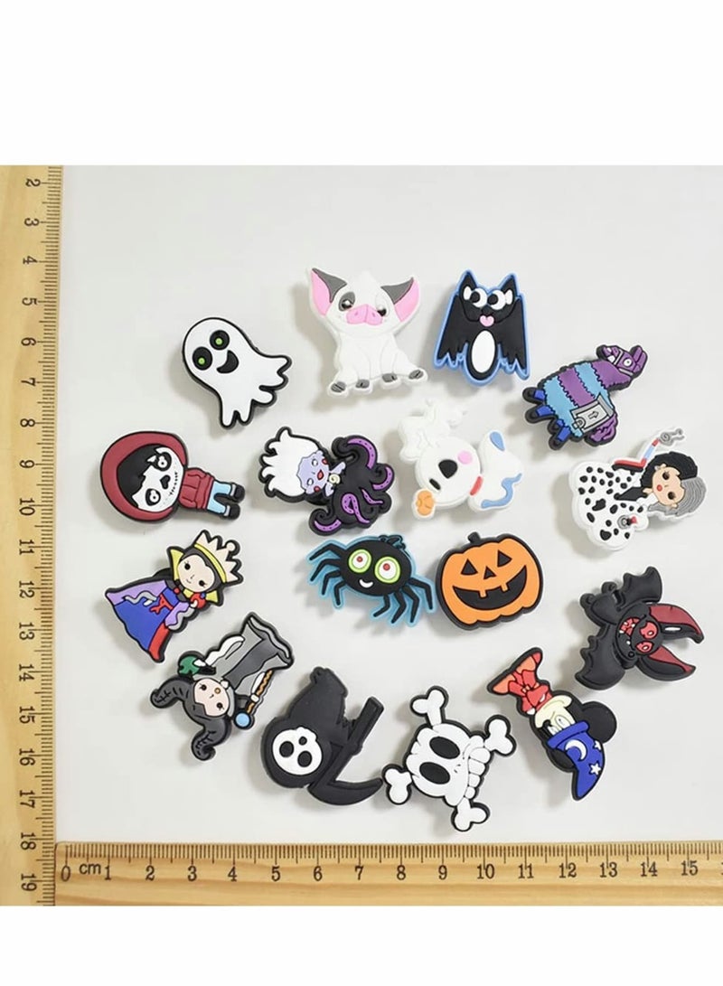SOLARAE Shoe Decoration Charms 16 Pcs Croc Jibbitz Shoe Charms for Croc ClogBracelet Wristband Croc Accessories Party Gifts for Kids Boy Girl Adult Men Women - Image 2