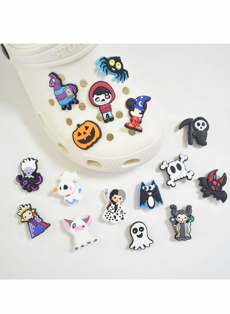 SOLARAE Shoe Decoration Charms 16 Pcs Croc Jibbitz Shoe Charms for Croc ClogBracelet Wristband Croc Accessories Party Gifts for Kids Boy Girl Adult Men Women - Image 1
