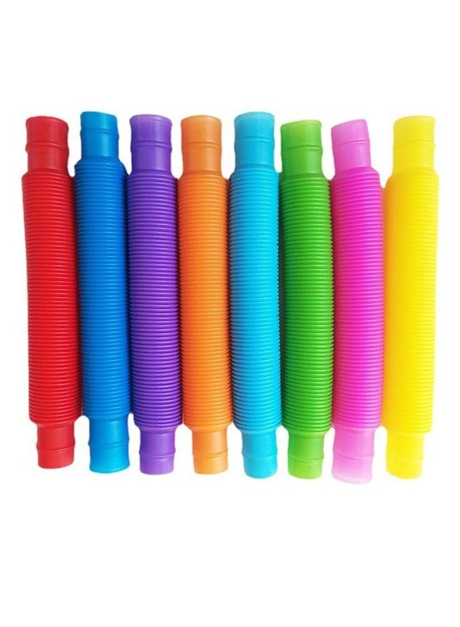 Aakrivaa Pop Tube Sensory Fidget Toy, Multi-Colour Stretchable Pipes, Stress Relief Toy for Kids and Adults - Image 1