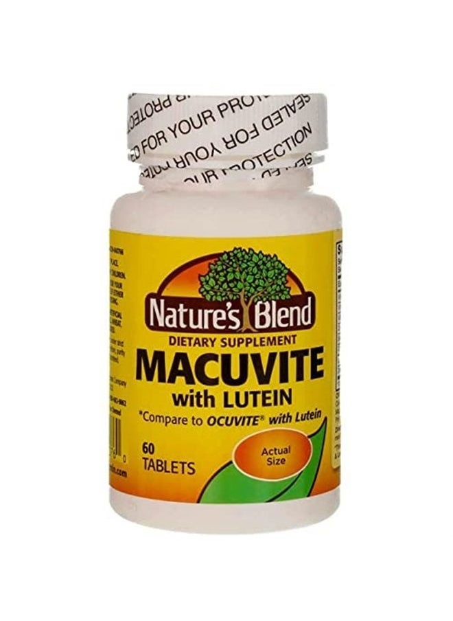 Nature's Blend - Macuvite with Lutein 60 Tabs - Image 1
