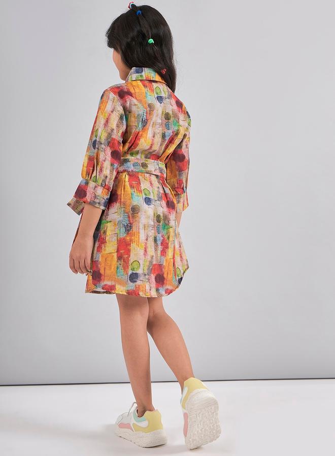 Stylo Bug Abstract Print Dress  - Image 5