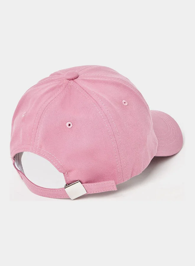 Styli Embroidered Connect Detail Baseball Cap
