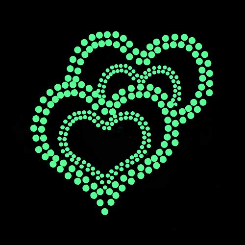 DUOFIRE 3D Domed Glow in The Dark Dots Wall or Ceiling Stickers, Glowing Ultra Bright Dots of 336Pcs,Perfect for Kids Bedding Room or Birthday Gift,Beautiful Wall Decals and Ceiling Decors - Image 3