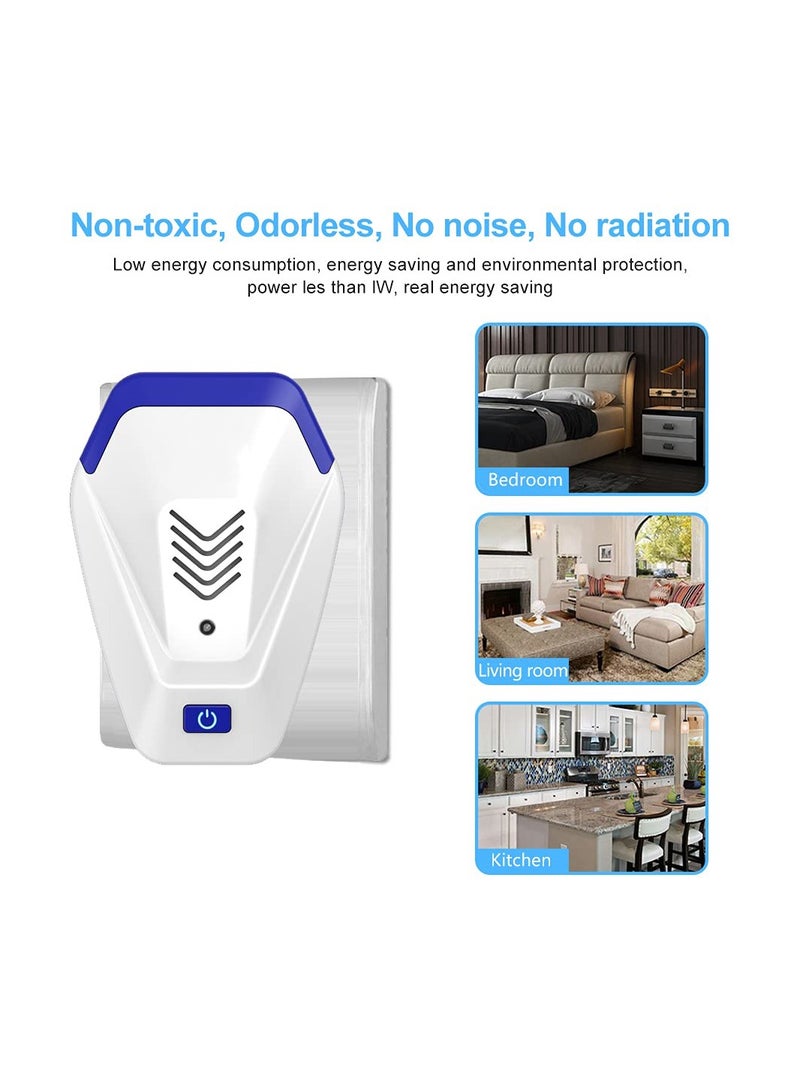 2 Pack Ultrasonic Pest Repeller Indoor Control for Home Kitchen Office Warehouse Hotel - Image 4