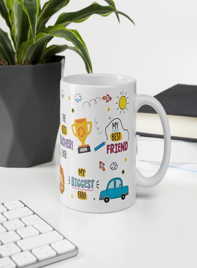 Visibee Dad You are... Mug - Father's Day Gift, Birthday Gift for Dad on Birthdays, Anniversaries, and Father's Day - 325ml Ceramic White Mug - Image 5