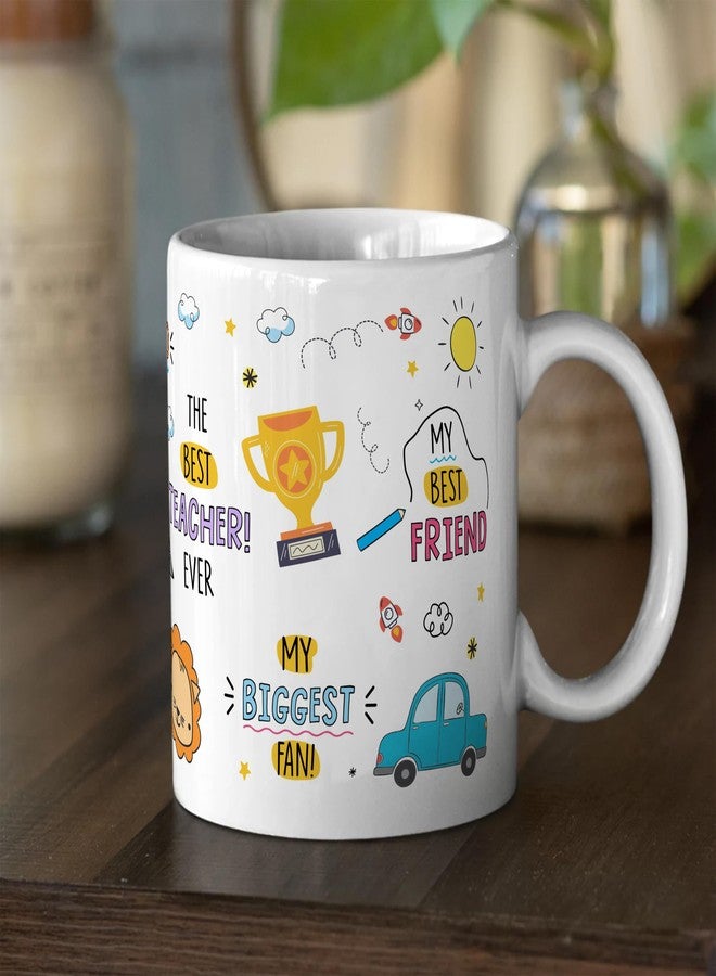 Visibee Dad You are... Mug - Father's Day Gift, Birthday Gift for Dad on Birthdays, Anniversaries, and Father's Day - 325ml Ceramic White Mug - Image 3