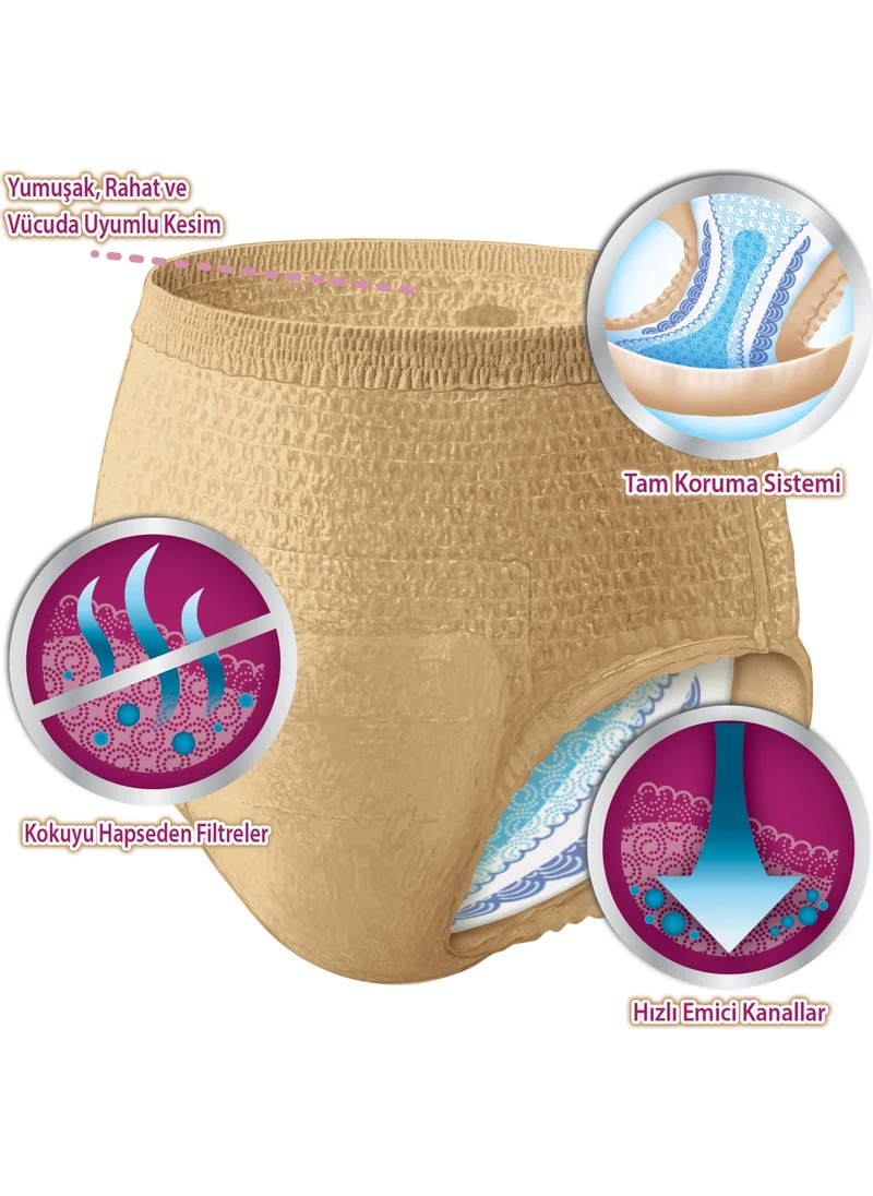 ديبند Absorbent Panties Large Size Women's 9-Piece