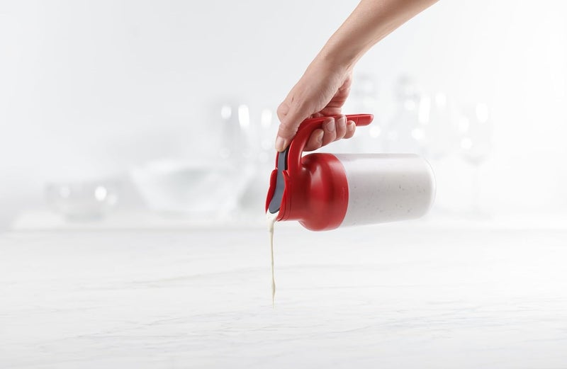 Trudeau حامل شراب ترودو 19 أونصة باللون الأحمر - Image 4