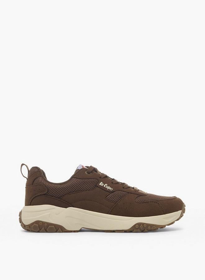 Lee Cooper Men Textured Lace-Up Sport Shoe - Image 3