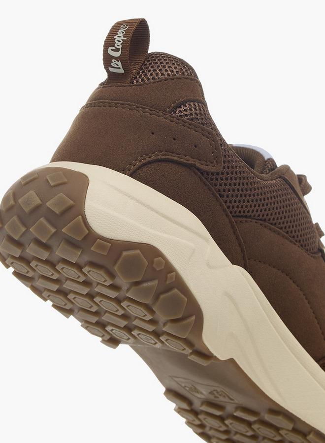Lee Cooper Men Textured Lace-Up Sport Shoe - Image 5
