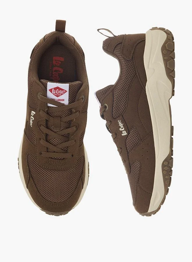 Lee Cooper BROWN Men Textured Lace-Up Sport Shoe for Men | Best Price UAE