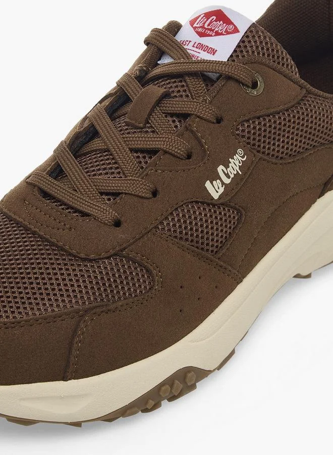Lee Cooper BROWN Men Textured Lace-Up Sport Shoe for Men | Best Price UAE