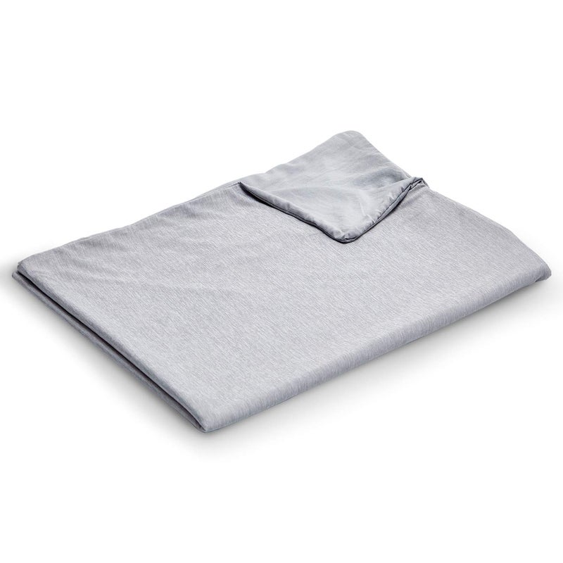 EXQ Home Weighted Blanket Cover 48x72Twin Size Premium Soft for Weighted Blanket with ZipperMachine Washable Duvet Cover GreyDuvet Cover Only