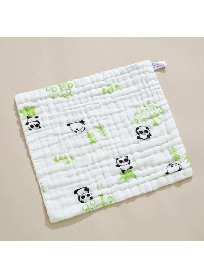 Six Layer Cotton Square Baby Class A High Density Gauze Absorbent Cartoon Printing Children's Towel Cotton