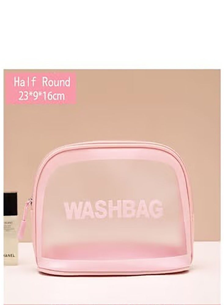 4 قطع من حقيبة السفر الشفافة ، حقيبة مستحضرات التجميل ، تصميم متعدد الوظائف ، مثالي للسفر والاستخدام اليومي ، جودة ممتازة ، لتلبية جميع احتياجات التشطيب الخاصة بك - Image 3