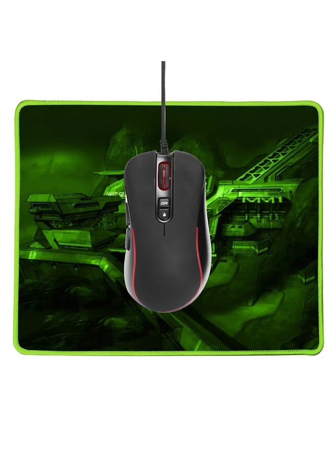 Mouse and Mouse pad combo optical 7 keys USB 2.0 Cable length: 1.5m Mouse pad - Image 2