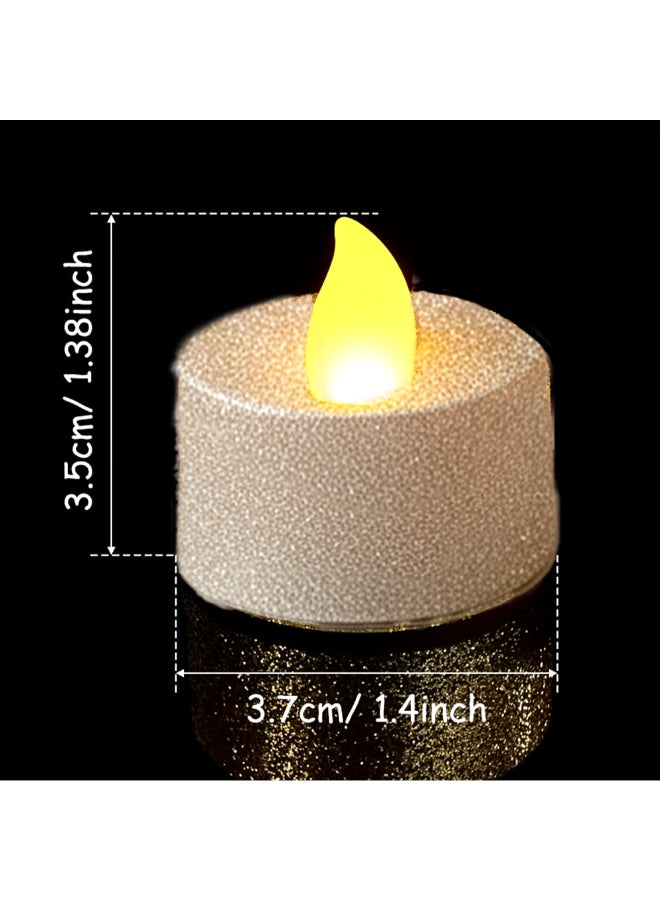 zayo LED Tealight Pack Of 6 Battery Silver - Image 4