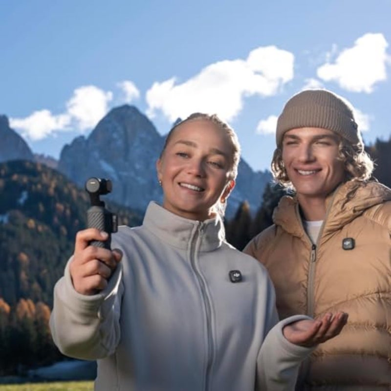 Osmo Pocket 4 Creator Combo, Pocket Gimbal Vlog Camera, 1″ CMOS and 4K/240fps, 3-Axis, 2× Lossless Zoom, 107GB Built-in Storage, Mic 3 Transmitter, Osmo Mini Tripod, UAE Version, Official Warranty - Image 2