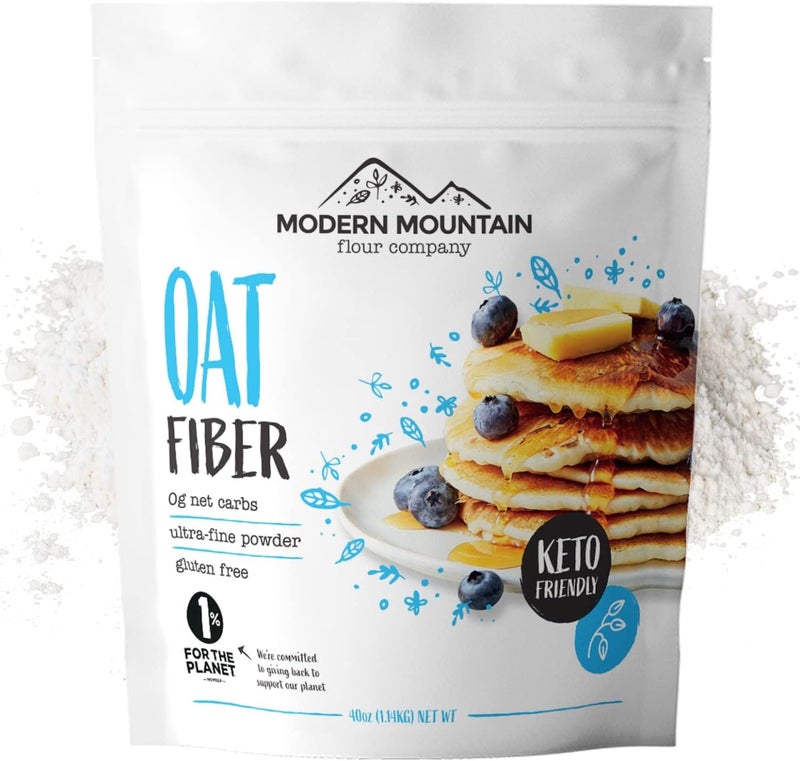 MODERN MOUNTAIN Oat Fiber - Low Carb Baking Powder - Image 1