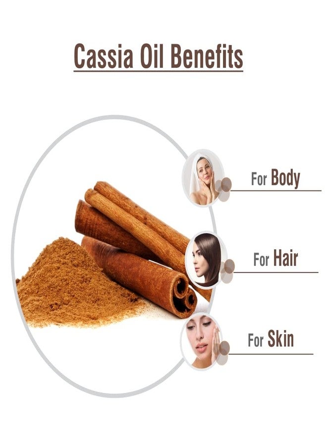 Crysalis Cassia (Cassia) Oil|100% Pure & Natural Undiluted Essential Oil Organic Standard For Skin & Haircare|Therapeutic Grade Oil, Healthy Skin & Hair-50ML With Dropper - Image 5