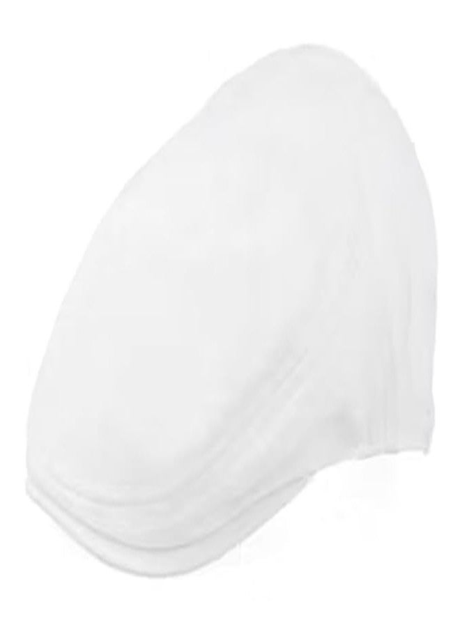 ATABZ Men's Cotton Golf Flat Cap Whtie Sports Hats White - Image 3