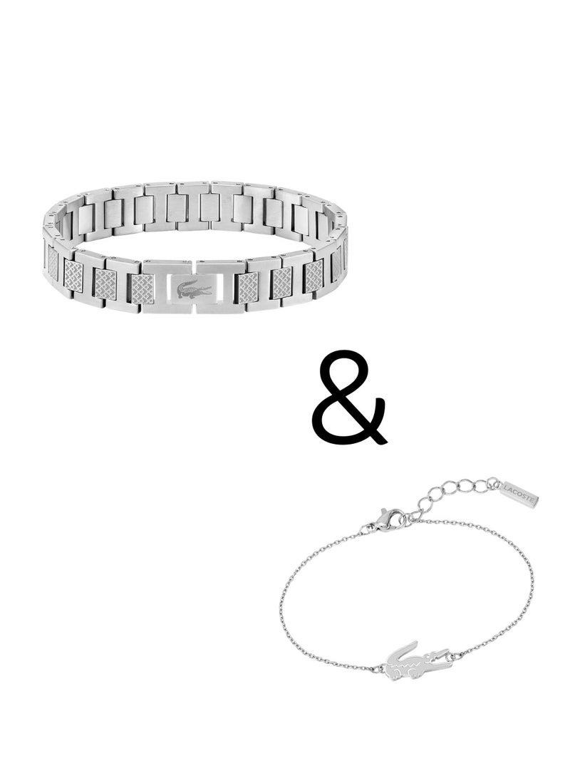 Lacoste Jewel Elegant bracelet with elegant charms 