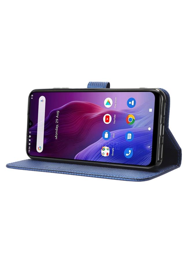 زبون جراب هاتف Cubot P60 من الجلد بنسيج ماسي - Image 5