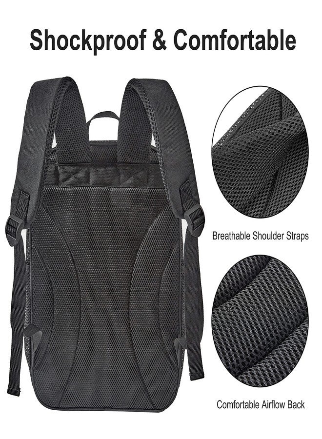 COVAX Large Mesh Backpack, Semi-transparent College Backpack, See Through Mesh Bookbag with Bungee and Comfort Padded Straps for Travel, Swimming, Beach, Outdoor Sports - Image 4