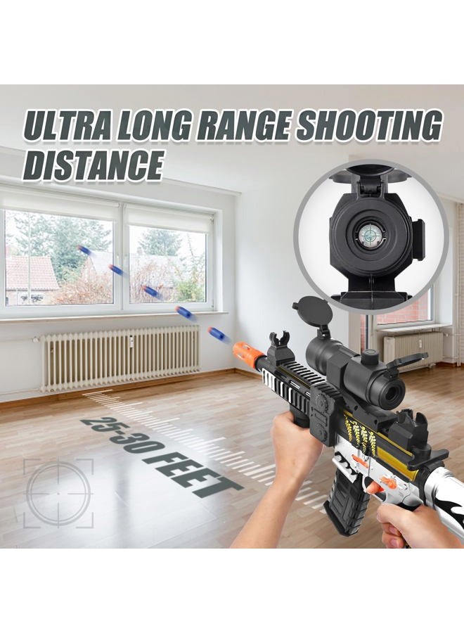 COOLFOX Realistic Toy Foam Blaster Gun - Electric Sniper Rifle with Scope 120 Soft Bullets 3 Magazines, Automatic Dart Gun for Boy Ages 8-12 Years Old, Indoor Outdoor Gifts for Adult Kid Christmas Birthday - Image 3