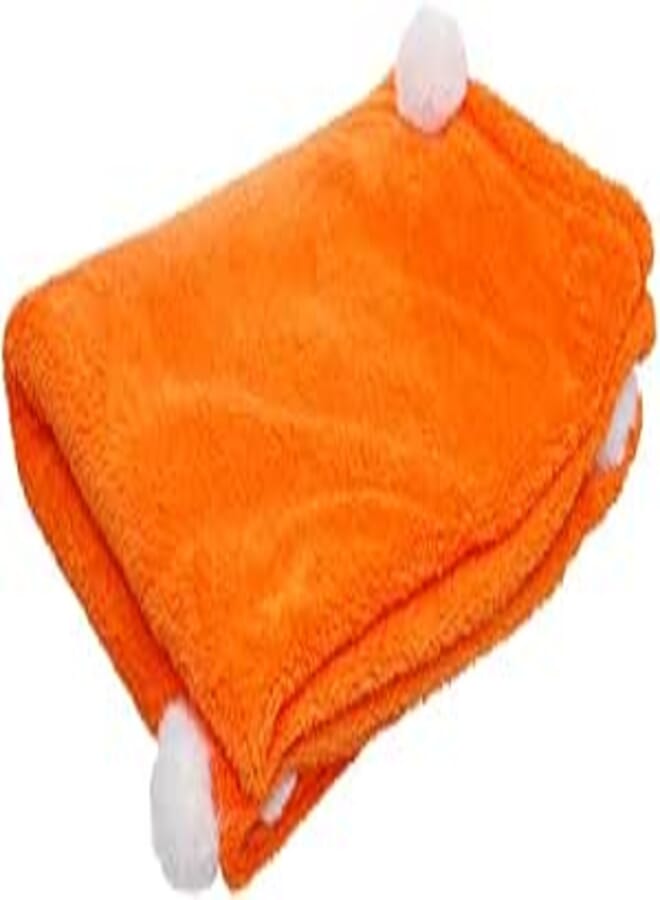 Fur Blanket 135x90cm - Orange