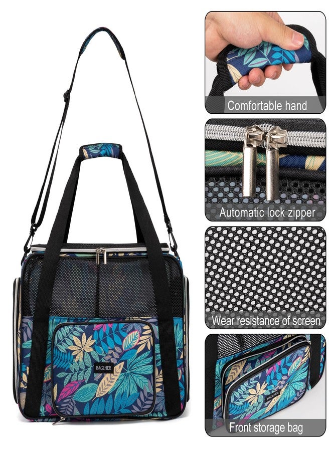BAGLHER Pet Travel Carrier for Small Medium Cats & Dogs, Airline Approved Soft Sided - Image 4