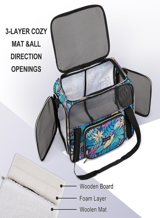 BAGLHER Pet Travel Carrier for Small Medium Cats & Dogs, Airline Approved Soft Sided - Image 5
