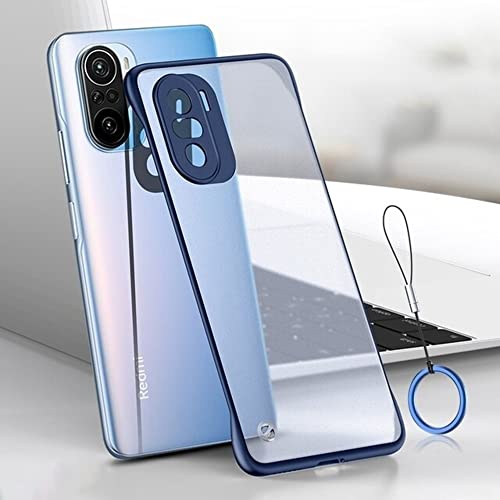 REALCASE Xiaomi 11X / Mi 11X Pro Back Cover Case | Slim Translucent Frameless Matte Hard Skin TPU Shock Proof Bumper Back Cover Case for Xiaomi Mi 11X / Mi 11X Pro 5G (F-Blue) - Image 1