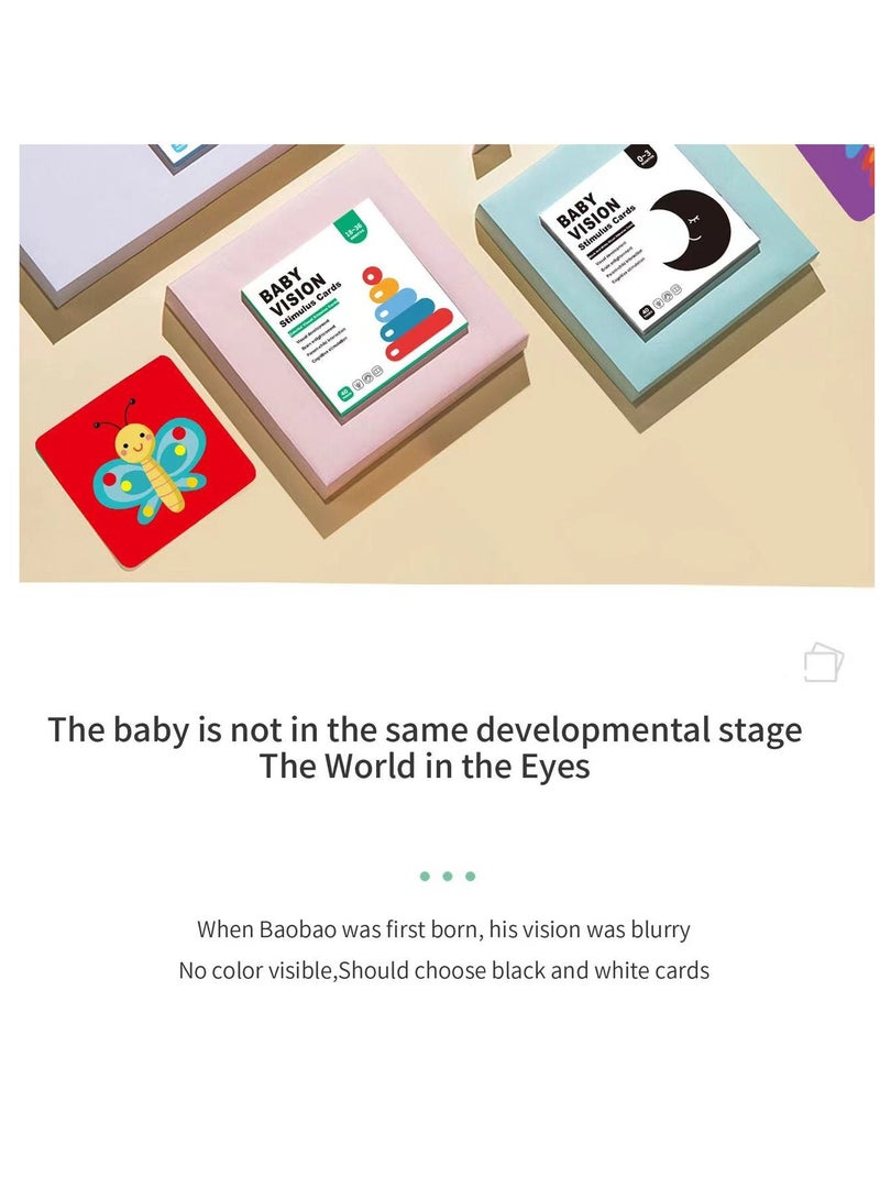 Baby Early Education Color Vision Cards baby Visual Stimulation Ccard Suitable For 6-18 Months - Image 5