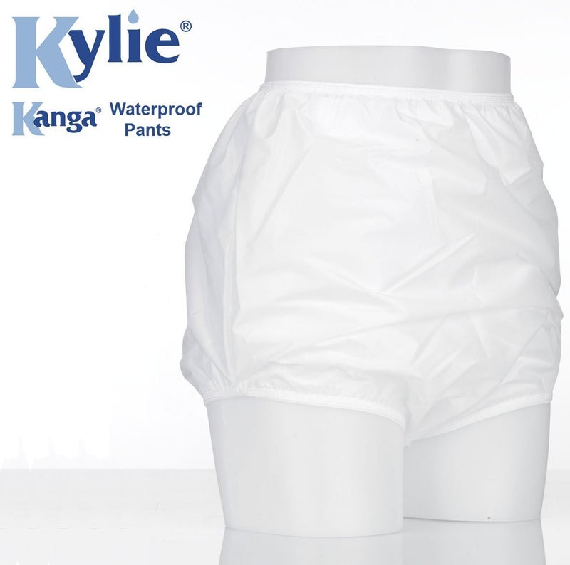 Kanga Waterproof Pants Medium 3638 9196cm Unisex Washable Waterproof Nylon PU Plastic Pants - Image 2