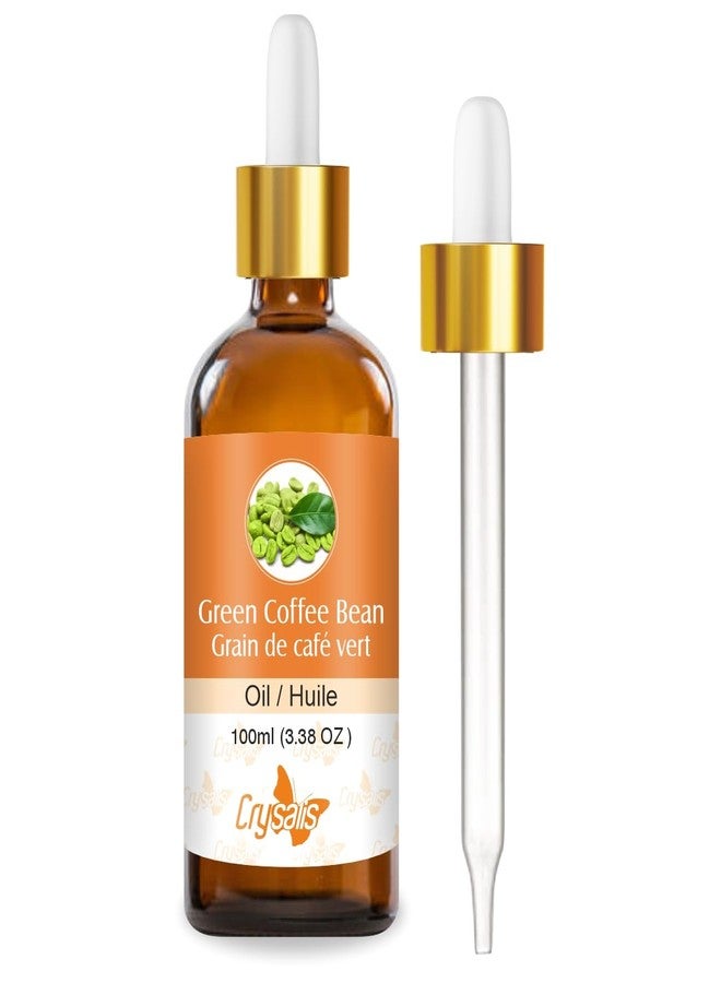 Crysalis Green Coffee Bean (Coffea Arabica.) | Pure & Natural Undiluted Cold Pressed Oil Organic | Skin Care, Hair Care, Energise The Atmosphere-100Ml/ External Use Only 100ml - Image 1