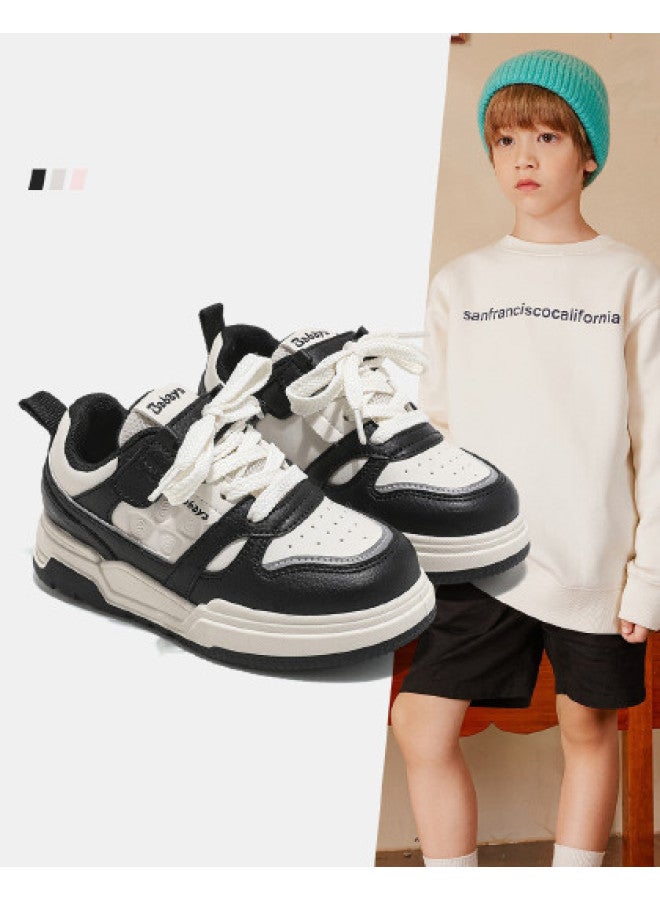 Campus Kids' Canvas Shoes】trendy And Minimalist Design, Soft-soled And Breathable Unisex Children's Sneakers For Middle And Older Kids' Casual Wear - Image 1