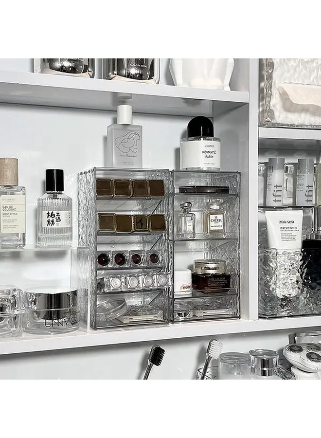 Transparent Storage Rack Narrow Space Saving Organizer for Makeup Skincare Products - Image 4