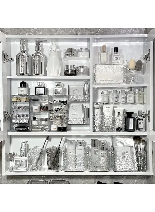 Transparent Storage Rack Narrow Space Saving Organizer for Makeup Skincare Products - Image 5