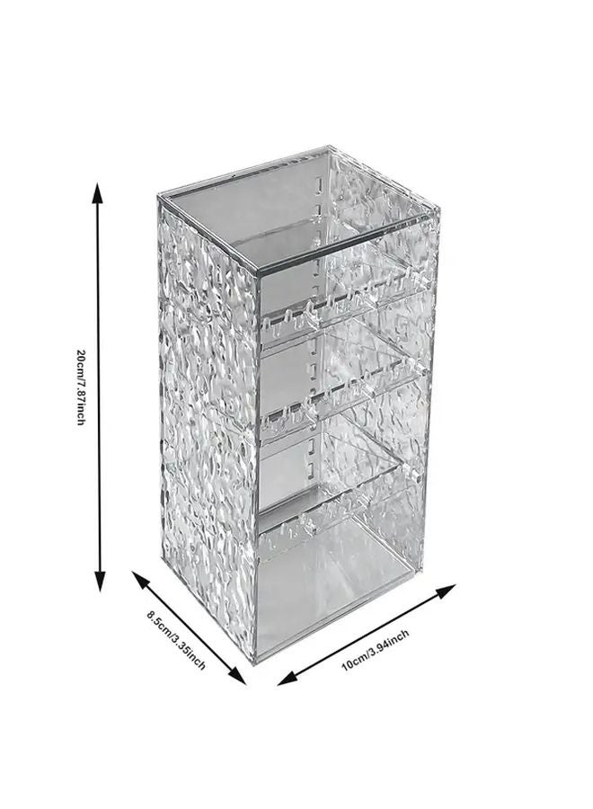 Transparent Storage Rack Narrow Space Saving Organizer for Makeup Skincare Products - Image 3