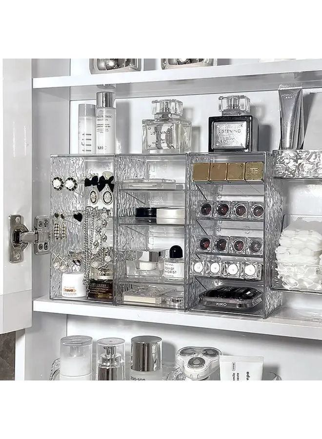Transparent Storage Rack Narrow Space Saving Organizer for Makeup Skincare Products - Image 2
